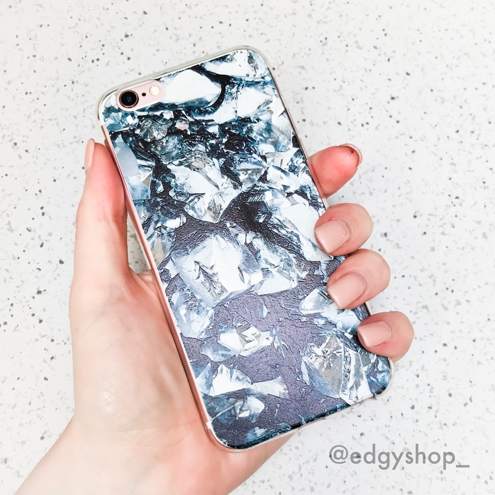 Cracked Jewel iPhone Case - Picture 1 of 2